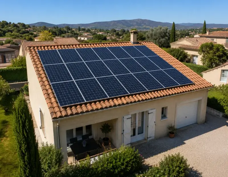 Prime à l'autoconsommation panneaux solaires Taradeau — aide financière de l'État